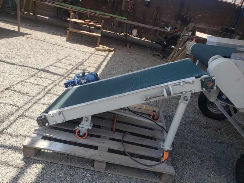 Faja alimentadora compacta con motorreductor